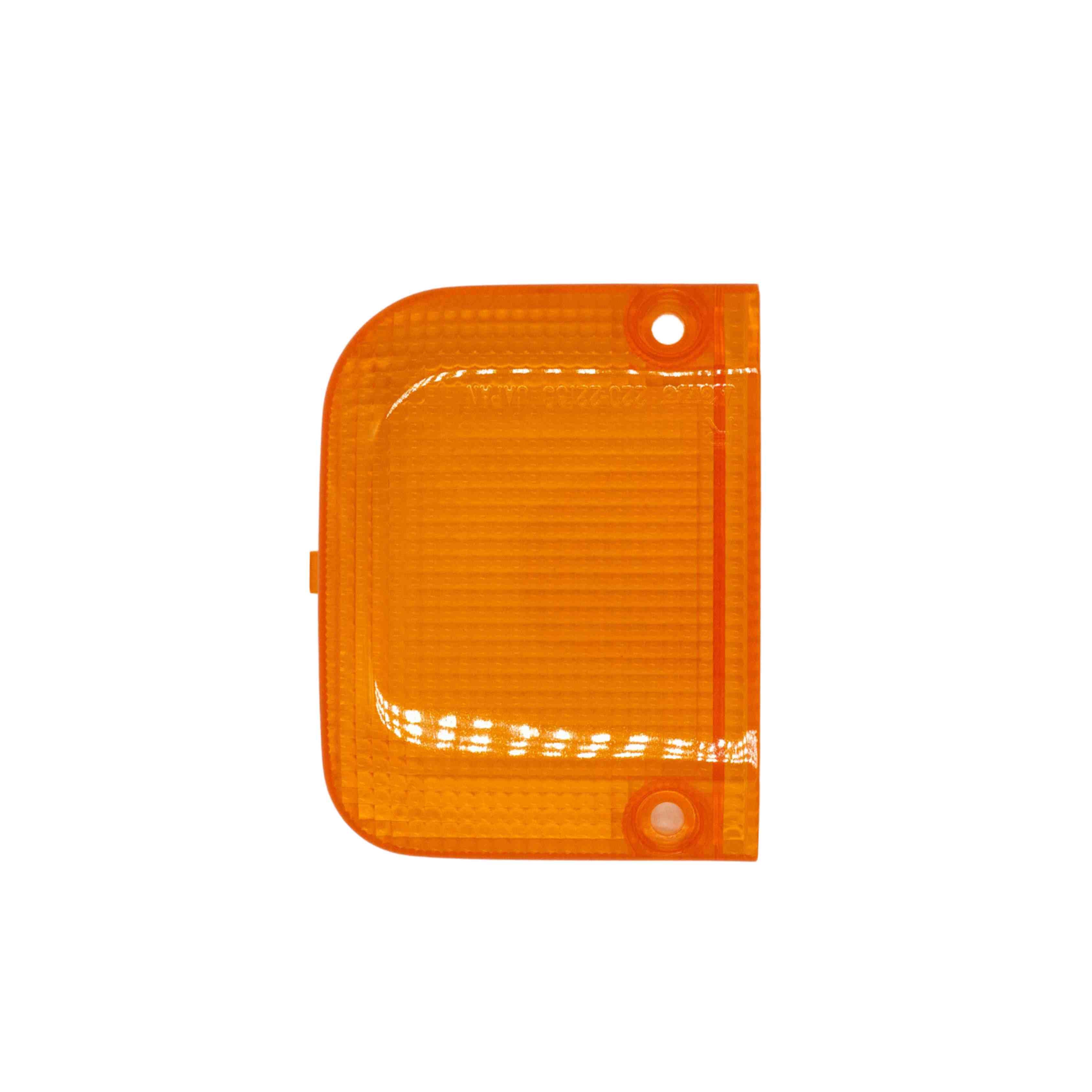 Amber turn signal lens for front left Honda Acty Truck HA3, HA4 (1990-1999), durable and precise fit.