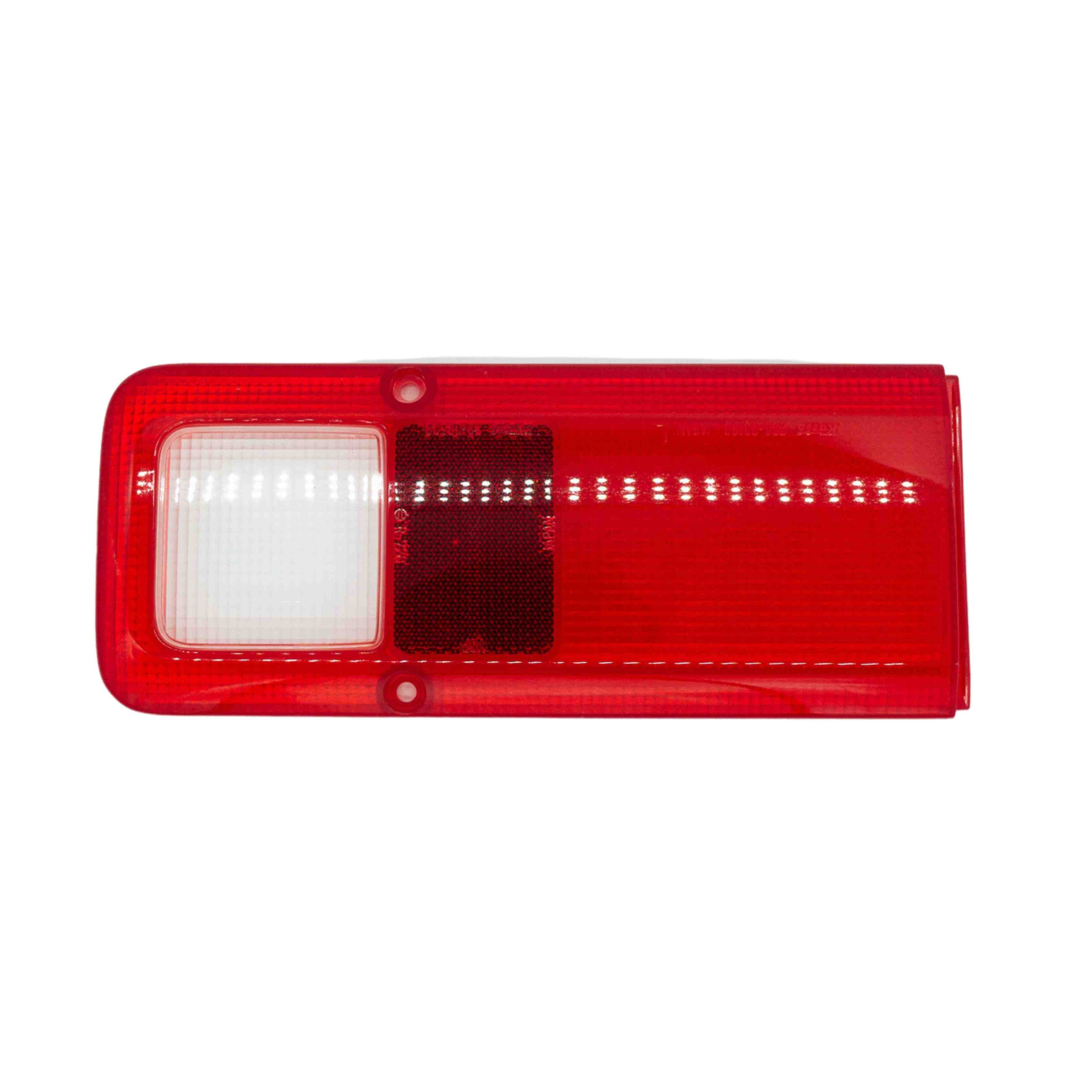 Brake tail light lens for rear left side of Honda Acty Truck HA3, HA4 models (1990-1999) - red and clear lens for optimal visibility