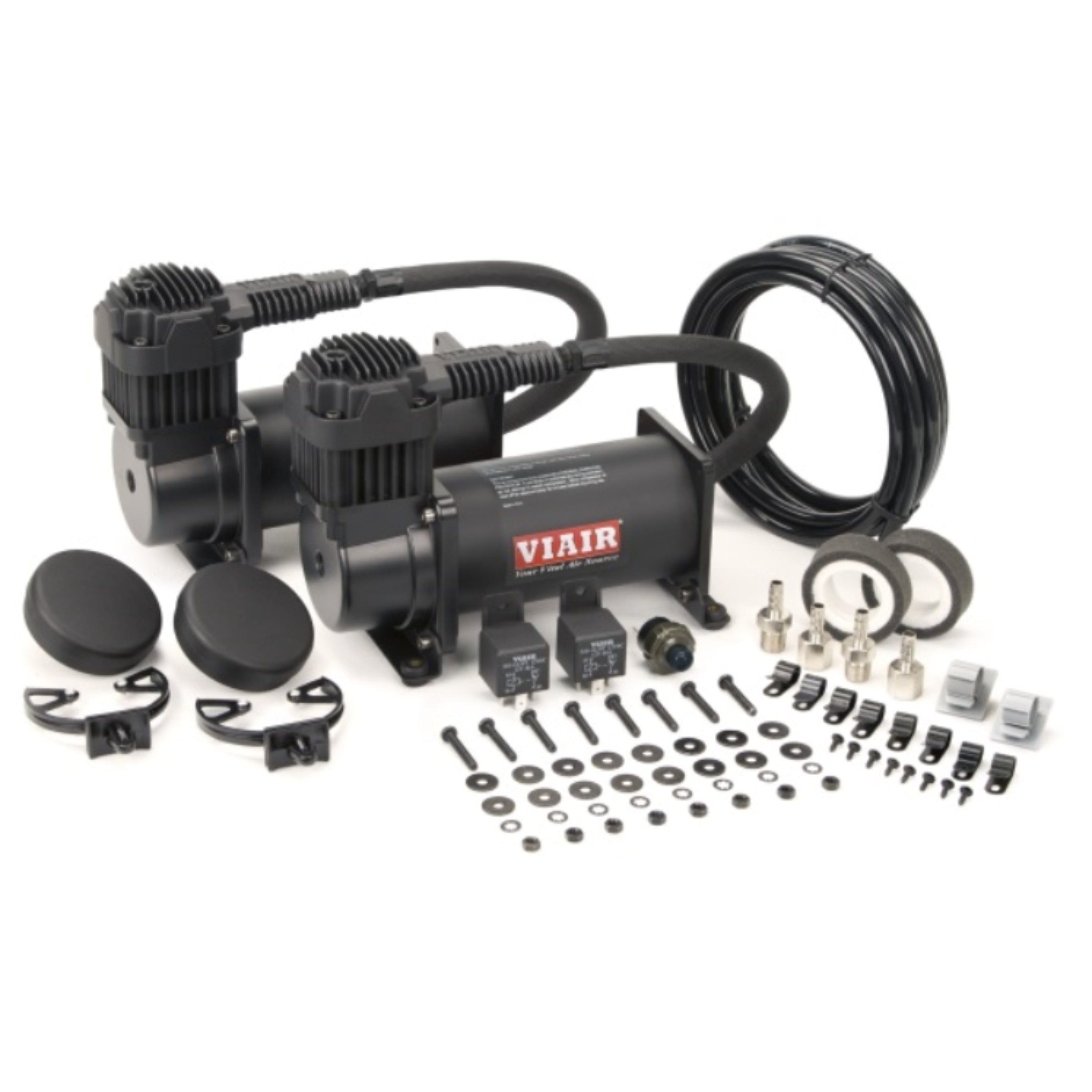 Reliable VIAIR air compressor kit for Honda Acty air suspension systems, ensuring constant air supply for adjustable ride height