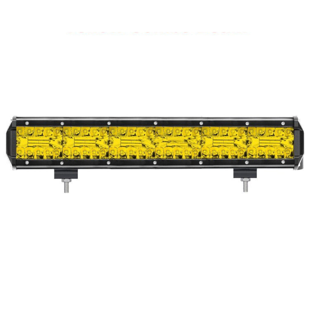 17" 360W Yellow LED Light Bar - Powerful Illumination for JDM Mini Trucks - Off-Road Adventure Lighting
