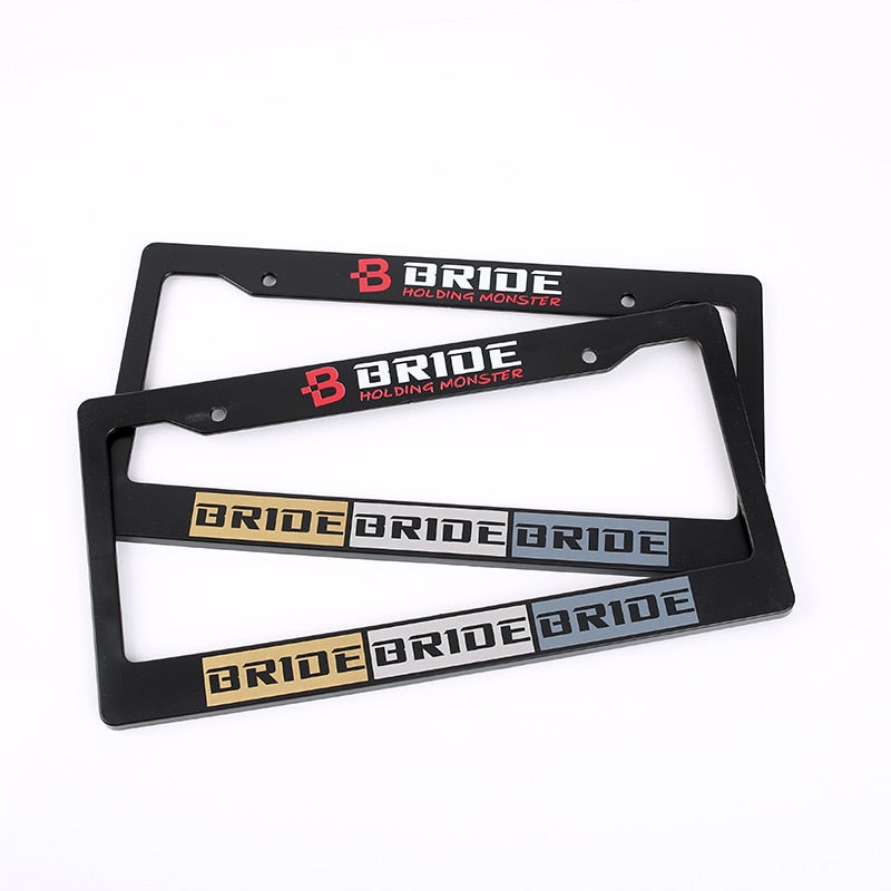 Bride License Plate Frame