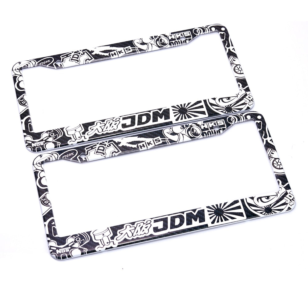 JDM Graffiti License Plate Frame