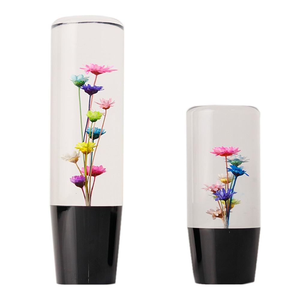 Crystal Flowers Shift Knob 10cm & 15cm