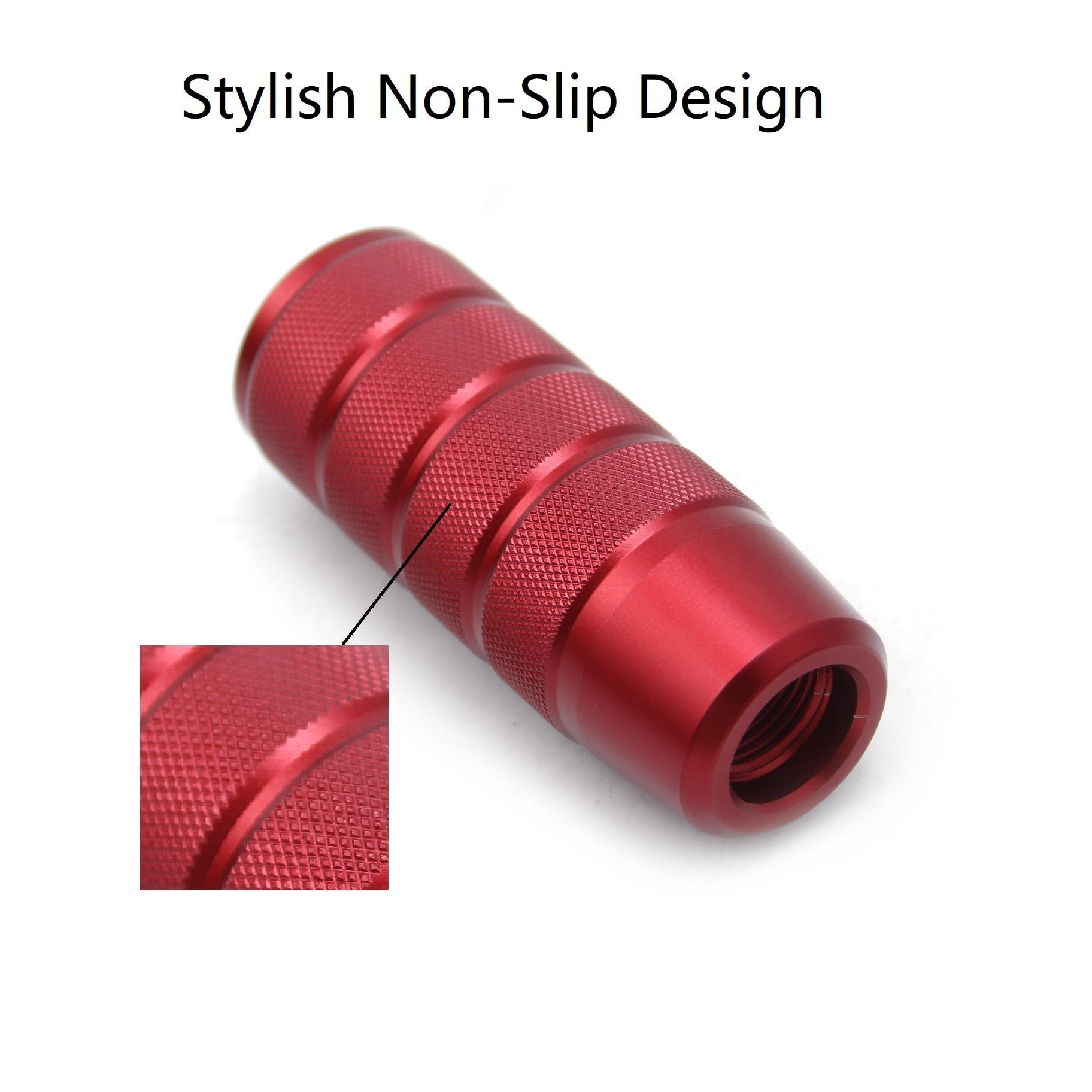 Red Non-Slip Shift Knob