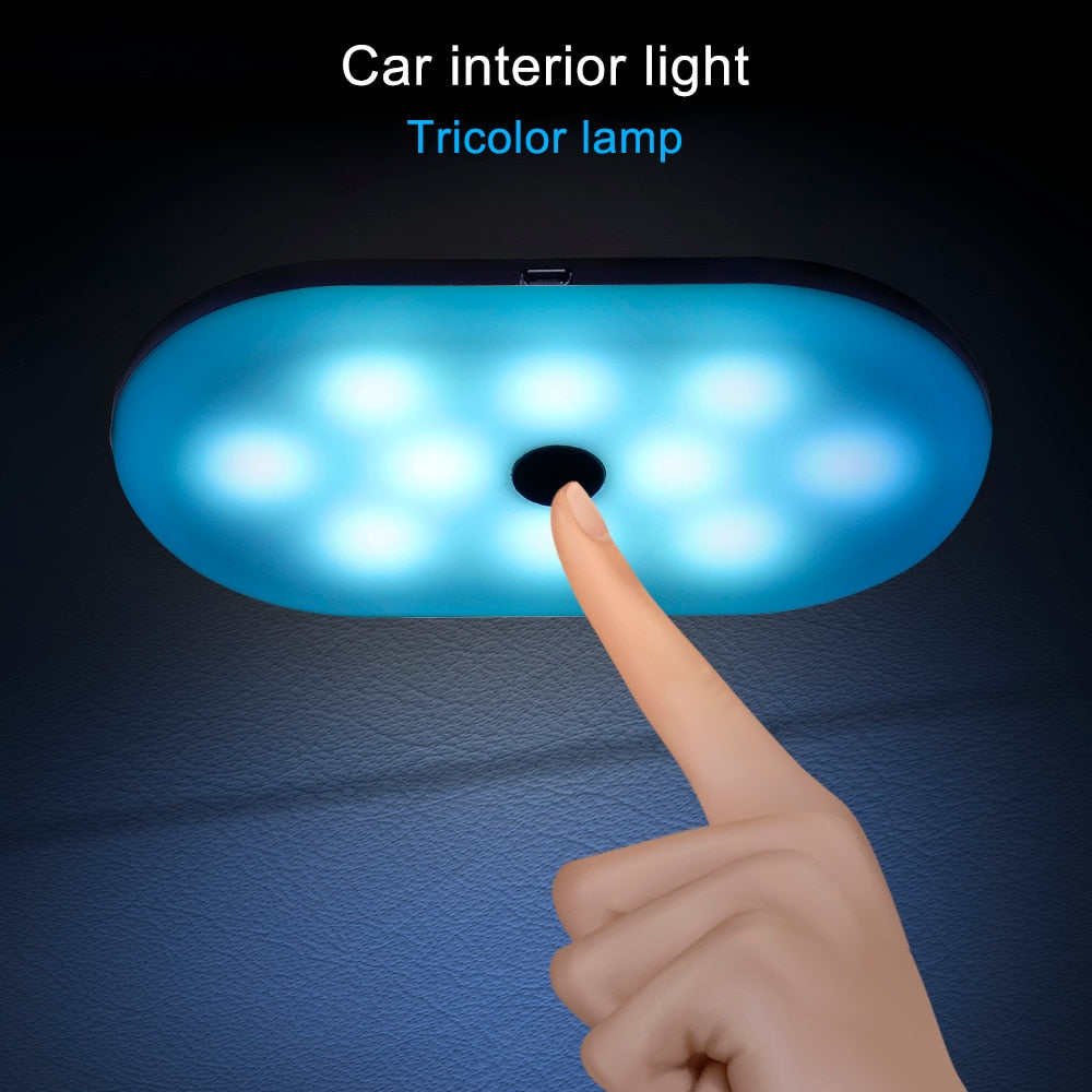 Touch-activated car interior light Oiwa