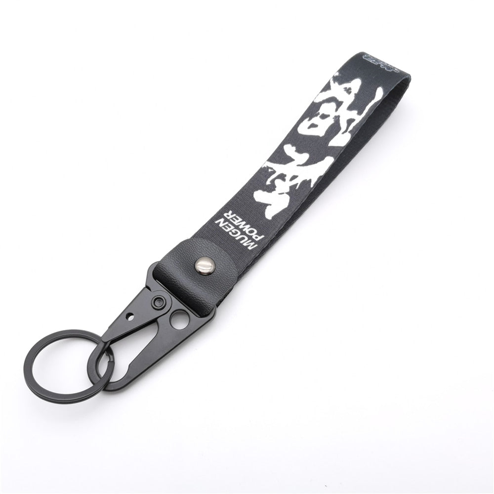 Mugen Power Inspired JDM Keychain - Durable Nylon Strap