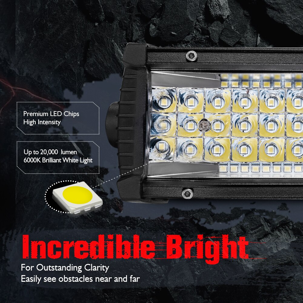 Premium 42" Ultra Slim LED Light Bar - 210W - Enhance Your Mini Truck's Visibility and Performance