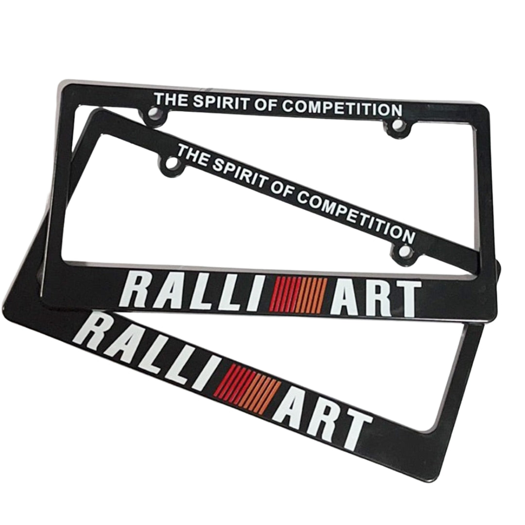 Stamp Rally Frame Ralli-Art License Plate Frame